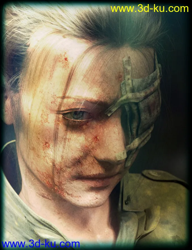 Horrifying Skins for Genesis 3 and 8 Female模型的图片3
