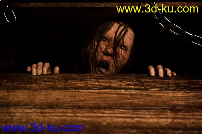 Horrifying Skins for Genesis 3 and 8 Female模型的图片4
