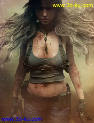 3D打印模型Horrifying Skins for Genesis 3 and 8 Female的图片