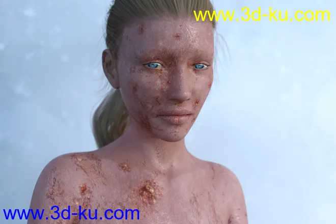 Horrifying Skins for Genesis 3 and 8 Female模型的图片7
