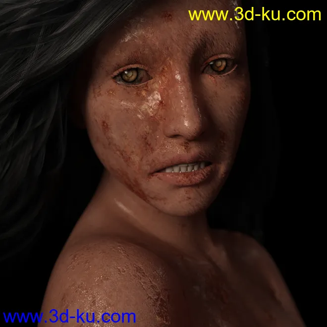 Horrifying Skins for Genesis 3 and 8 Female模型的图片8