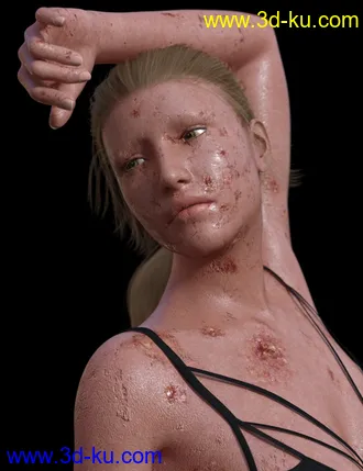 3D打印模型Horrifying Skins for Genesis 3 and 8 Female的图片
