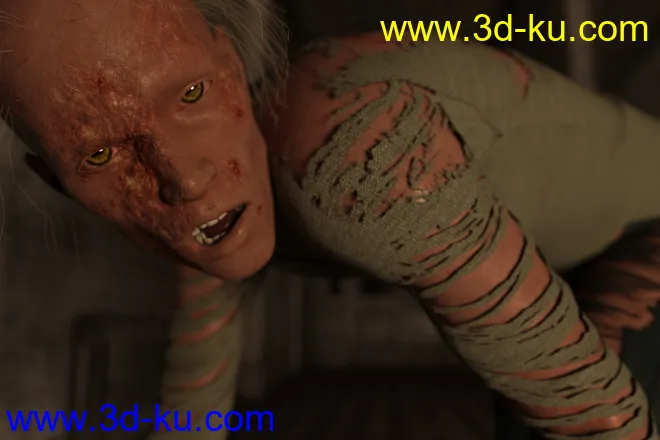 Horrifying Skins for Genesis 3 and 8 Male(s)模型的图片2