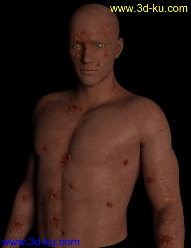 Horrifying Skins for Genesis 3 and 8 Male(s)模型的图片6