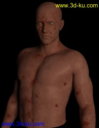 3D打印模型Horrifying Skins for Genesis 3 and 8 Male(s)的图片