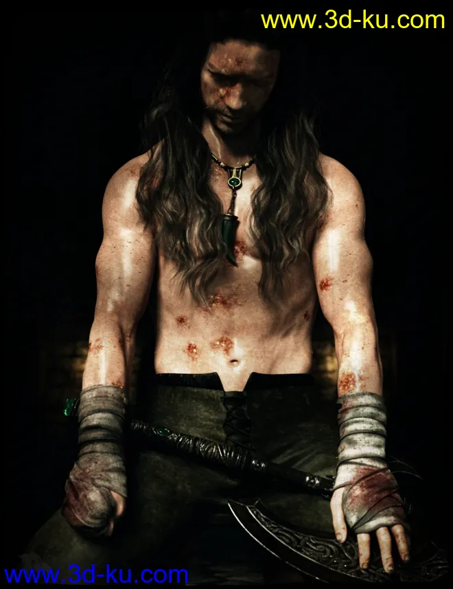 Horrifying Skins for Genesis 3 and 8 Male(s)模型的图片9