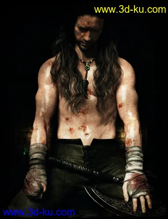 3D打印模型Horrifying Skins for Genesis 3 and 8 Male(s)的图片