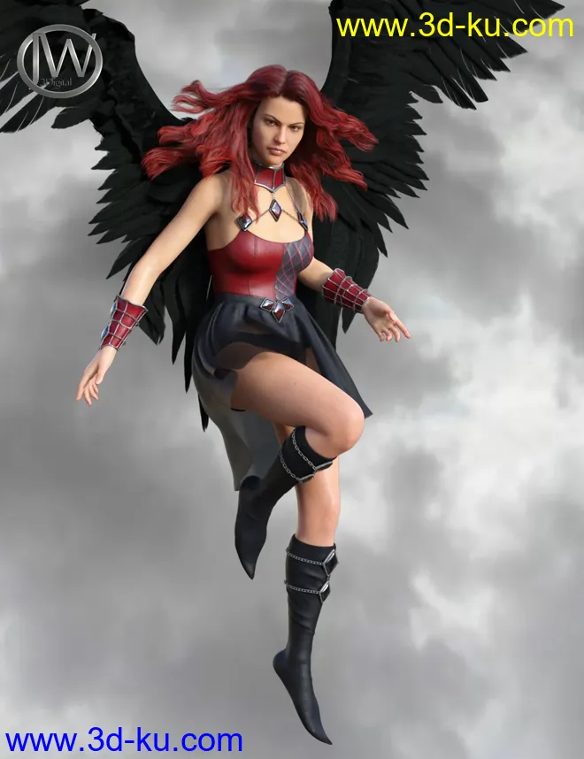 I Can Fly Poses for Genesis 3 & 8模型的图片3