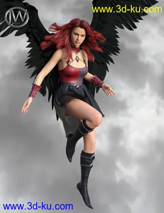 3D打印模型I Can Fly Poses for Genesis 3 & 8的图片