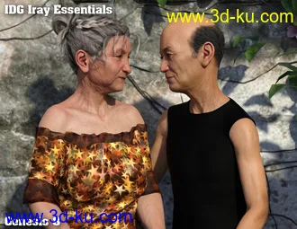 3D打印模型IDG Iray Essentials for Genesis 8 Vol 2的图片