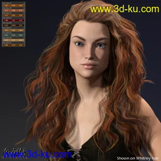 3D打印模型IDG Iray Selectable Hair Color Shader (Update)的图片