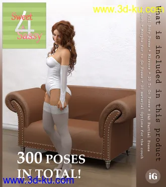 3D打印模型iG Sweet & Sassy Poses Vol. 4的图片