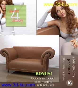 3D打印模型iG Sweet & Sassy Poses Vol. 4的图片