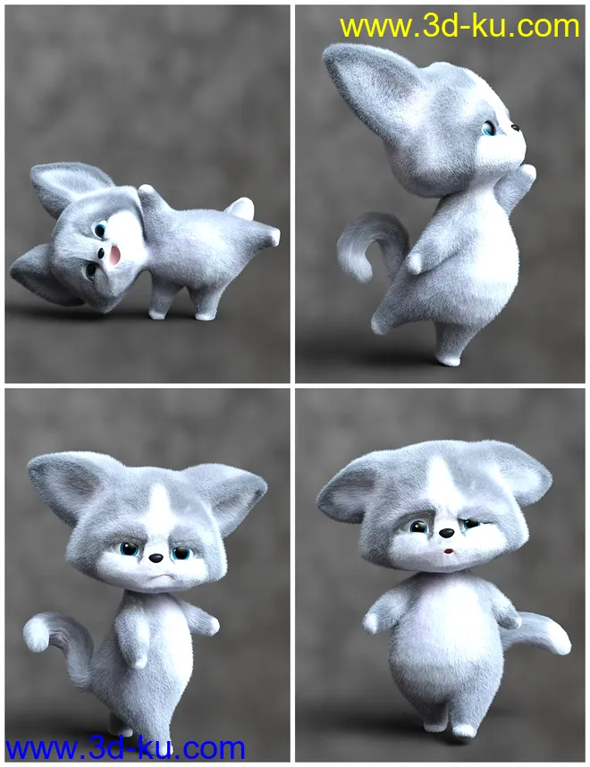 IGD Itty Bitty Poses for Scamp模型的图片6