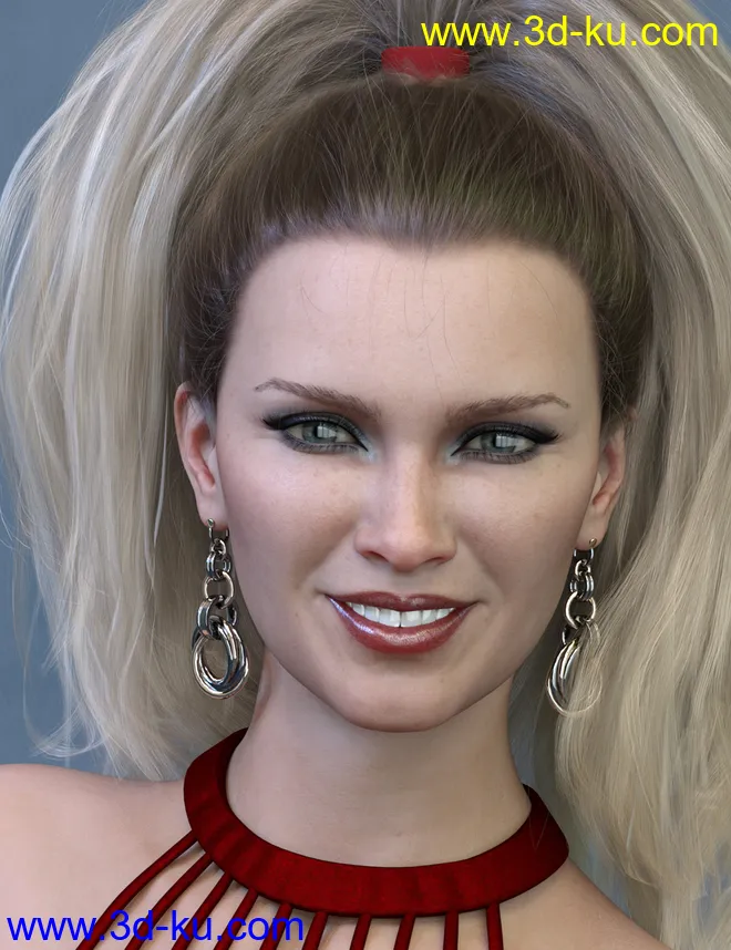 Imogen HD for Genesis 8 Female模型的图片4