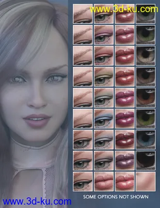 3D打印模型Imogen HD for Genesis 8 Female的图片