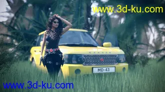 3D打印模型In The Jungle Scene Billboards的图片
