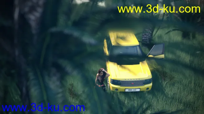 In The Jungle Scene Billboards模型的图片4