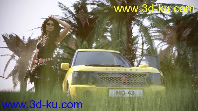 In The Jungle Scene Billboards模型的图片6