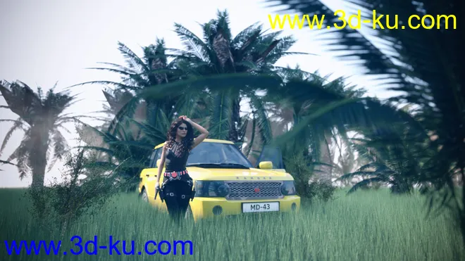 In The Jungle Scene Billboards模型的图片7