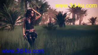 3D打印模型In The Jungle Scene Billboards的图片
