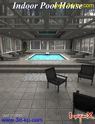 3D打印模型Indoor Pool House的图片