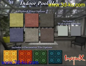 3D打印模型Indoor Pool House的图片