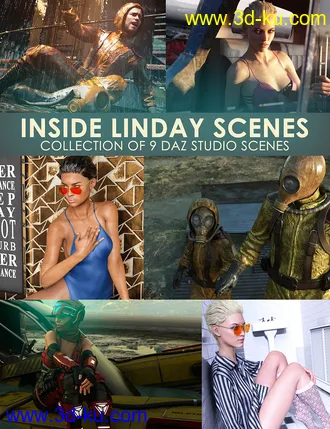 3D打印模型Inside Linday’s Daz Studio Iray Scenes的图片