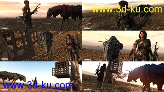 3D打印模型Inside Linday’s Daz Studio Iray Scenes的图片