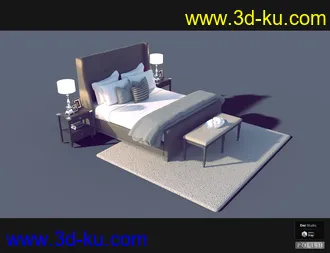 3D打印模型Interior Furniture 01的图片