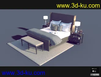 3D打印模型Interior Furniture 01的图片