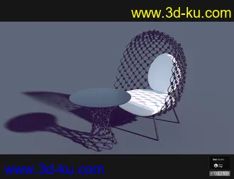 3D打印模型Interior Furniture 01的图片