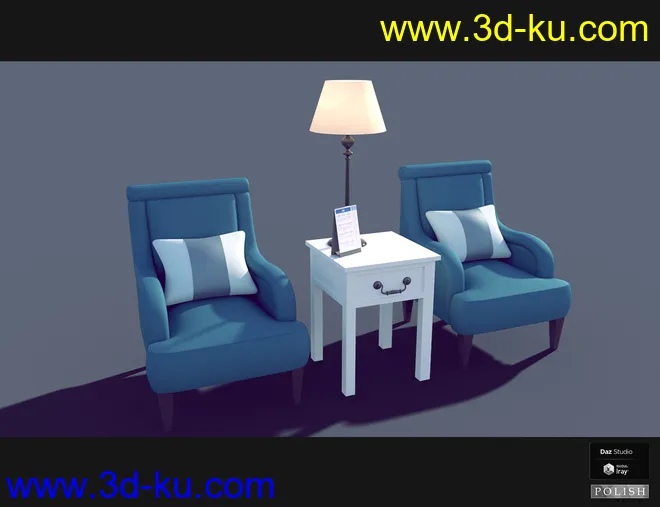 Interior Furniture 01模型的图片12