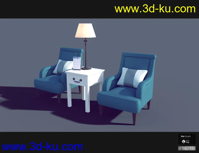 Interior Furniture 01模型的图片13