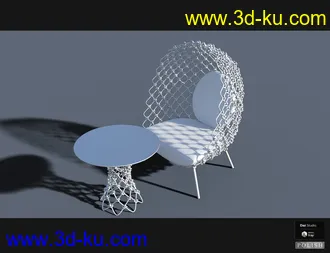 3D打印模型Interior Furniture 01的图片