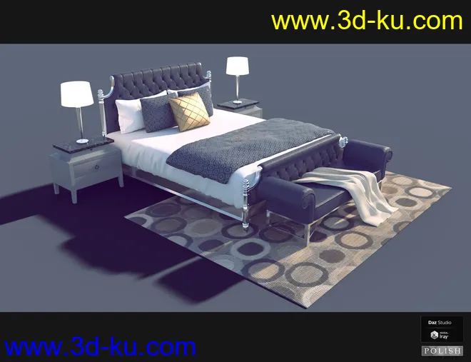 Interior Furniture 02模型的图片2