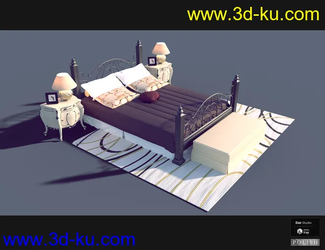 Interior Furniture 02模型的图片4