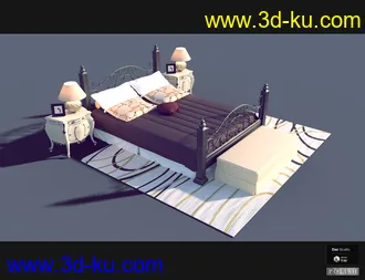 3D打印模型Interior Furniture 02的图片