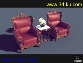 3D打印模型Interior Furniture 02的图片