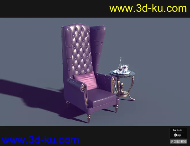 Interior Furniture 02模型的图片8