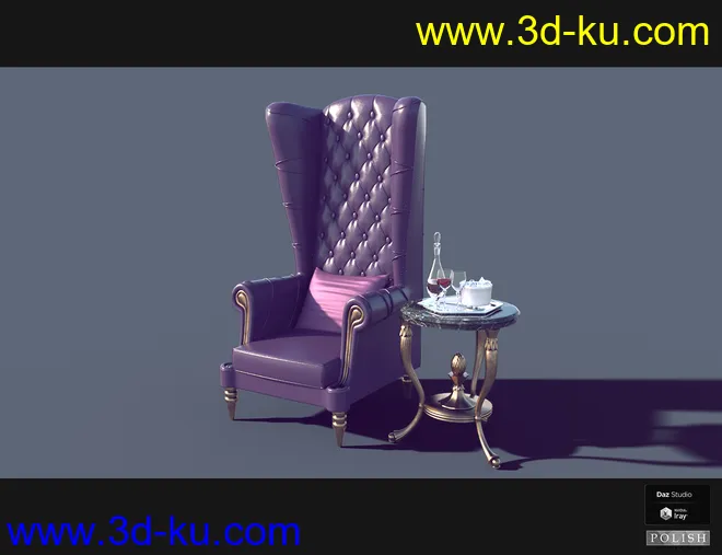 Interior Furniture 02模型的图片9