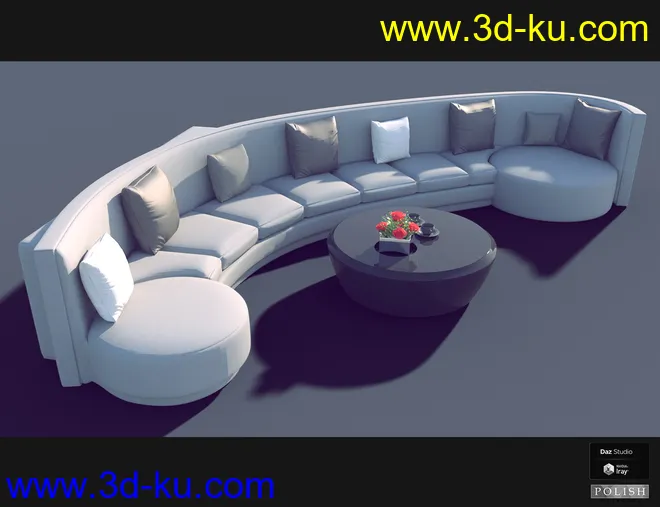 Interior Furniture 02模型的图片10