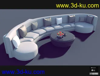 3D打印模型Interior Furniture 02的图片