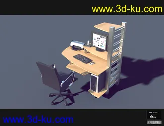 3D打印模型Interior Furniture 02的图片