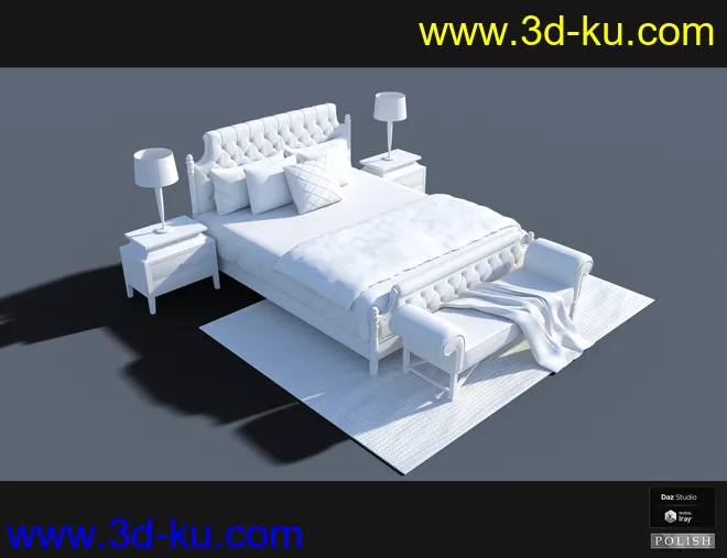 Interior Furniture 02模型的图片14