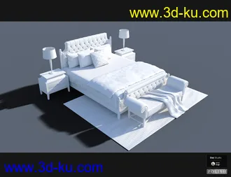 3D打印模型Interior Furniture 02的图片