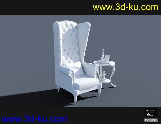 Interior Furniture 02模型的图片17