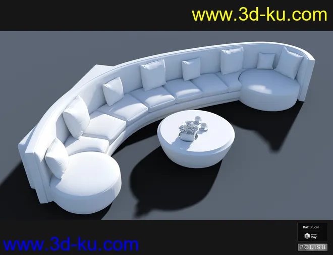 Interior Furniture 02模型的图片18