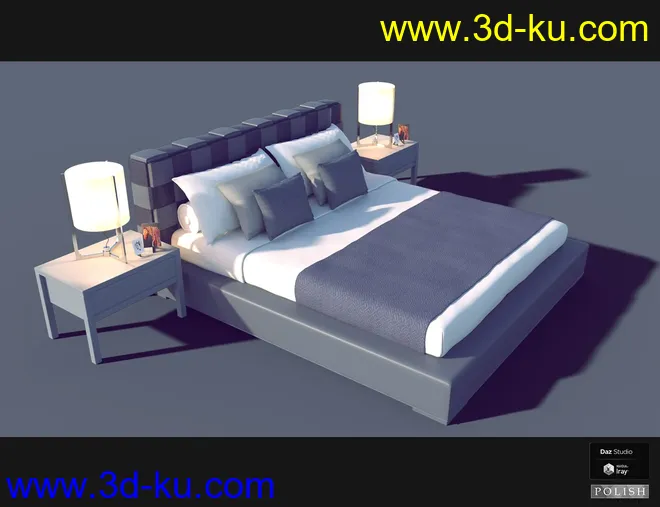 Interior Furniture 03模型的图片2