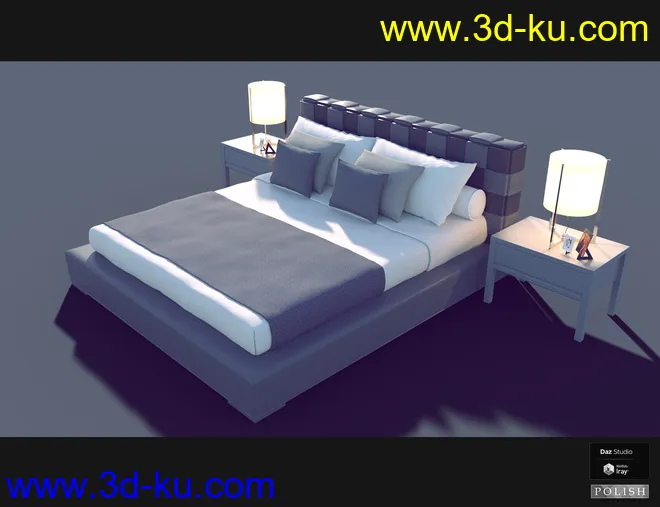 Interior Furniture 03模型的图片3